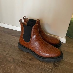 DUOBoots Morgana, Womens leather Chelsea Boots